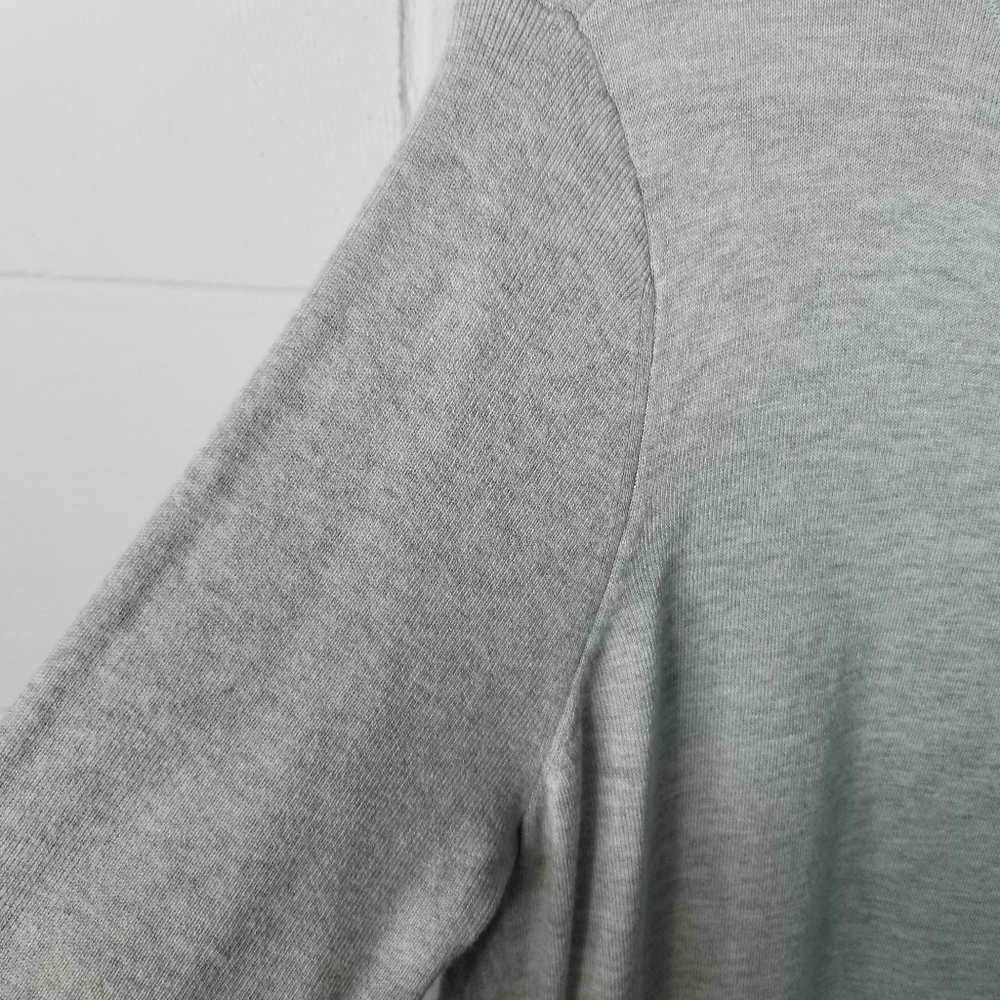 Chicos heathered gray turtleneck sweater - Picture 6 of 7
